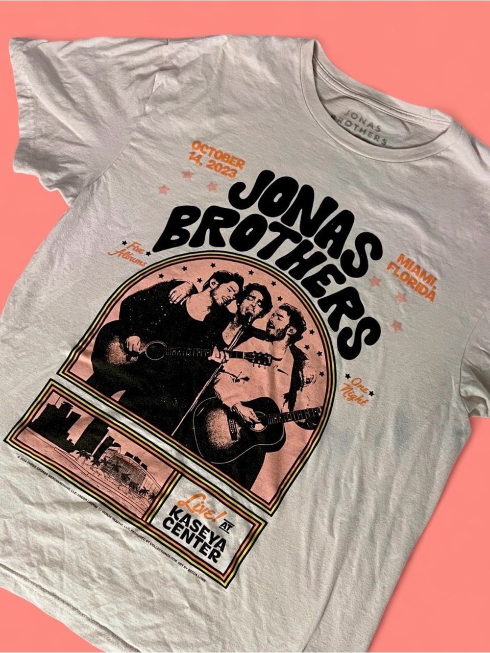 Jonas Brothers Miami Concert Tee